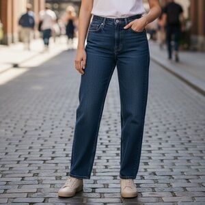 **NWT**Calvin Klein Indigo Straight-Leg Jeans